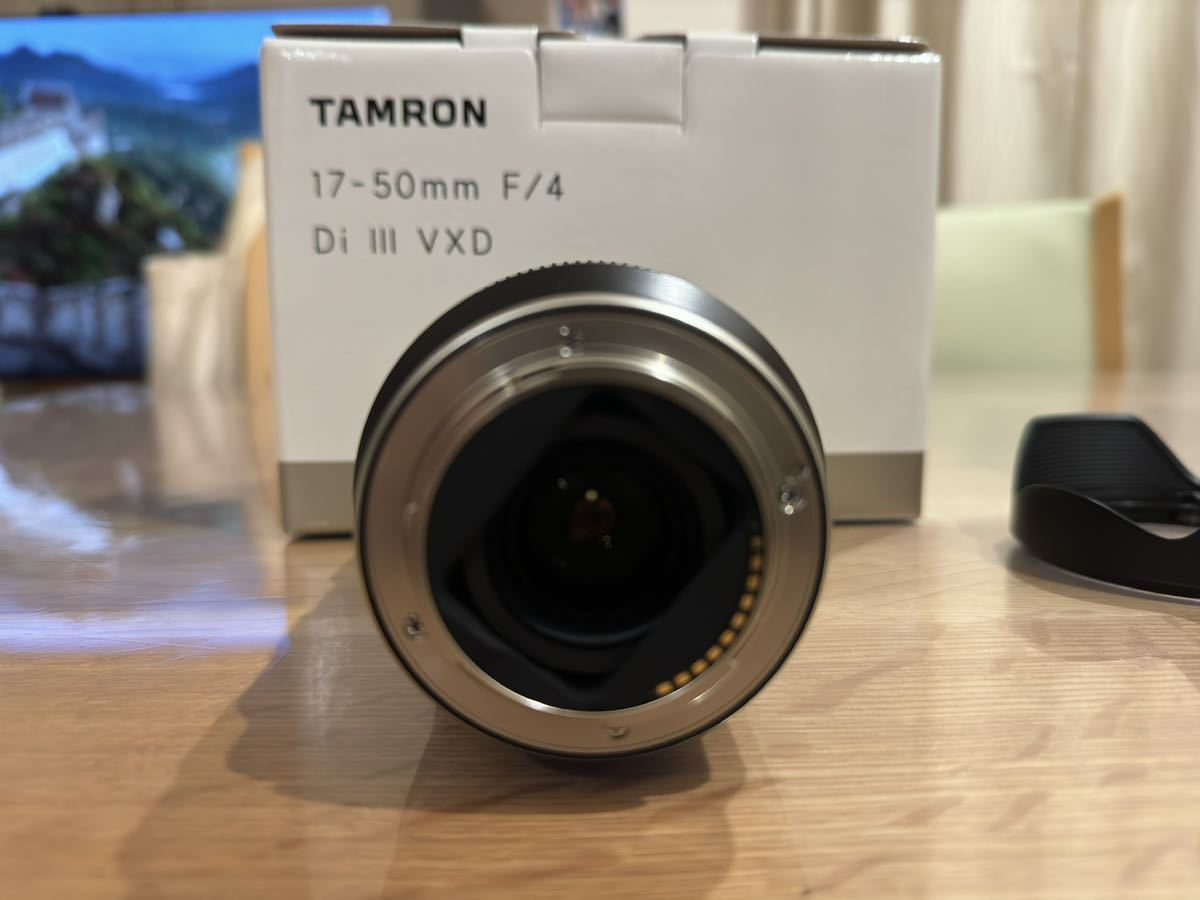 TAMRON 17-50mm F/4 Di III VXD タムロン MODEL A068S ソニーEマウント_画像8