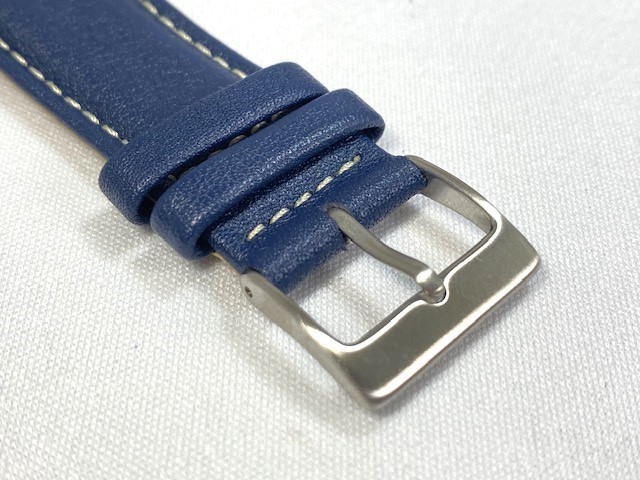 KP289X SEIKO WIRED 20mm original leather belt car f blue AGAW713/VK67-KBD0 for cat pohs free shipping 