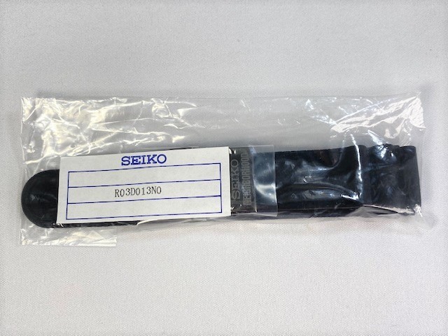 R03D013N0 SEIKO プロスペックス 20mm 純正シリコンバンド ブラック SBDY077/4R35-04M0用 ネコポス送料無料_画像7