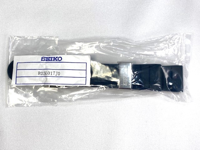 R03L017J0 SEIKO プロスペックス 20mm 純正シリコンバンド ネイビー SBDY117/4R35-04V0用 ネコポス送料無料_画像7