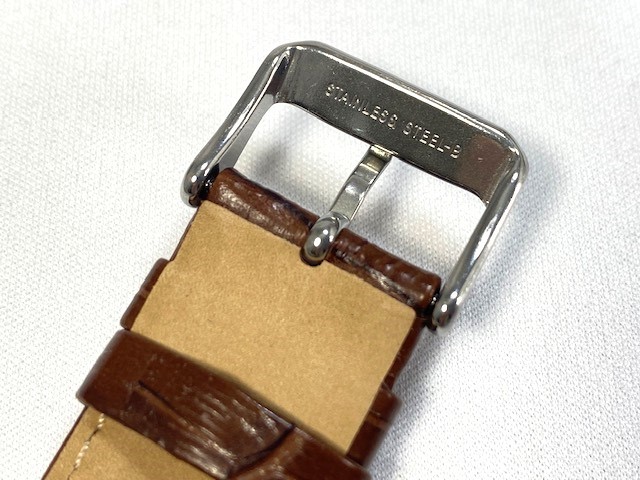 L07N012J0 SEIKO 20mm original leather belt car f type pushed . Brown SRP713J1/4R36-04H0 other for cat pohs free shipping 