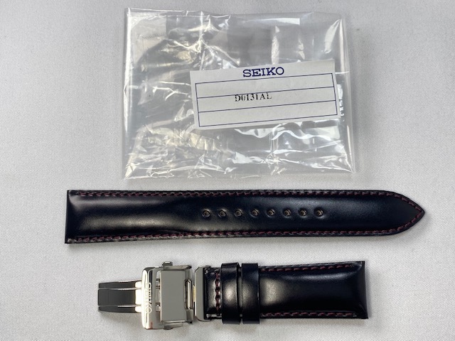 D0131AL SEIKO Seiko 20mm original leather belt cordovan Brown SARC019/6R21-00D0 for cat pohs free shipping 