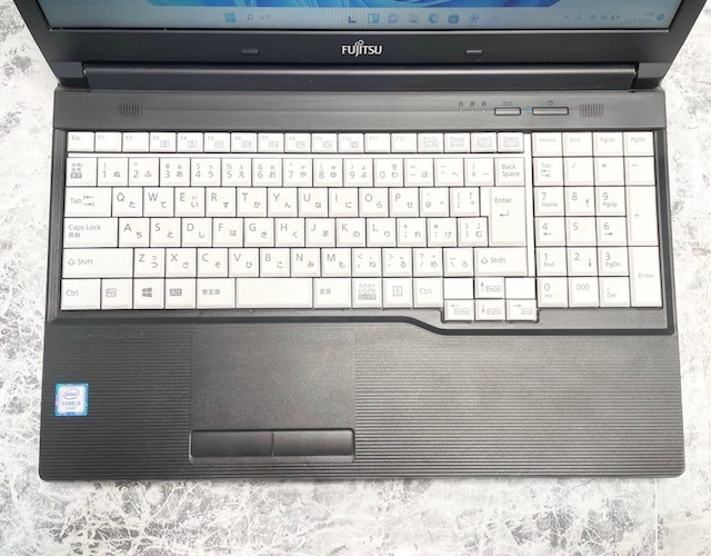 T2764 FUJITSU LIFEBOOK A576/SX Core i3-6006U 2.00GHz メモリー4GB HDD500GB Windows11 ノートPC 電源アダプター付き_画像4