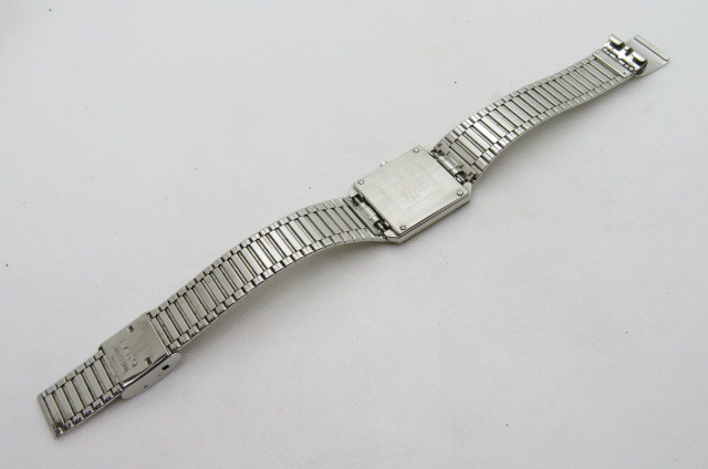 1円～【動作品】RADO DIASTAR ラドー ダイアスター　メンズ　クオーツ　腕時計　2P　ダイヤ　135.1014.3　ブラック　11-11-40　_画像6