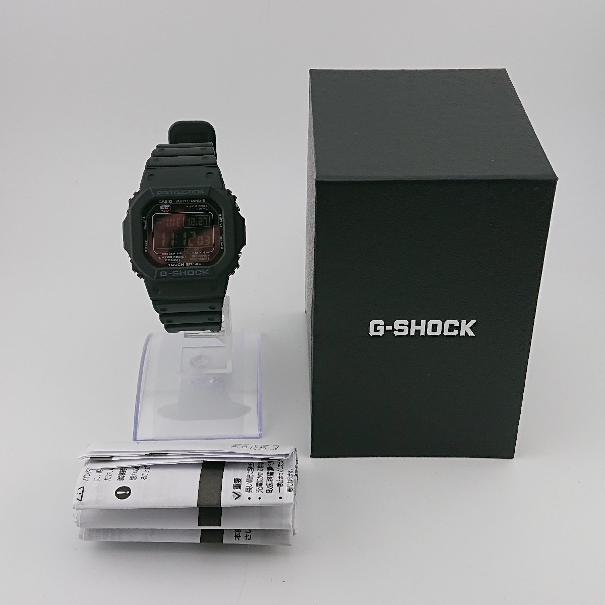 1023# カシオ/CASIO 腕時計 ジーショック G-SHOCK GW-M5610U-1BJF 電波ソーラー ワールドタイム デイデイト 20気圧防水 【1124】_画像6