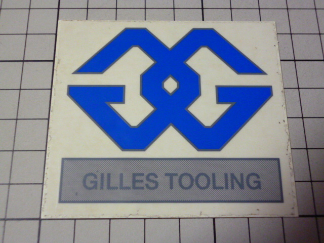 正規品 GILLES TOOLING ステッカー (72×64mm) ギルズツーリング_画像1