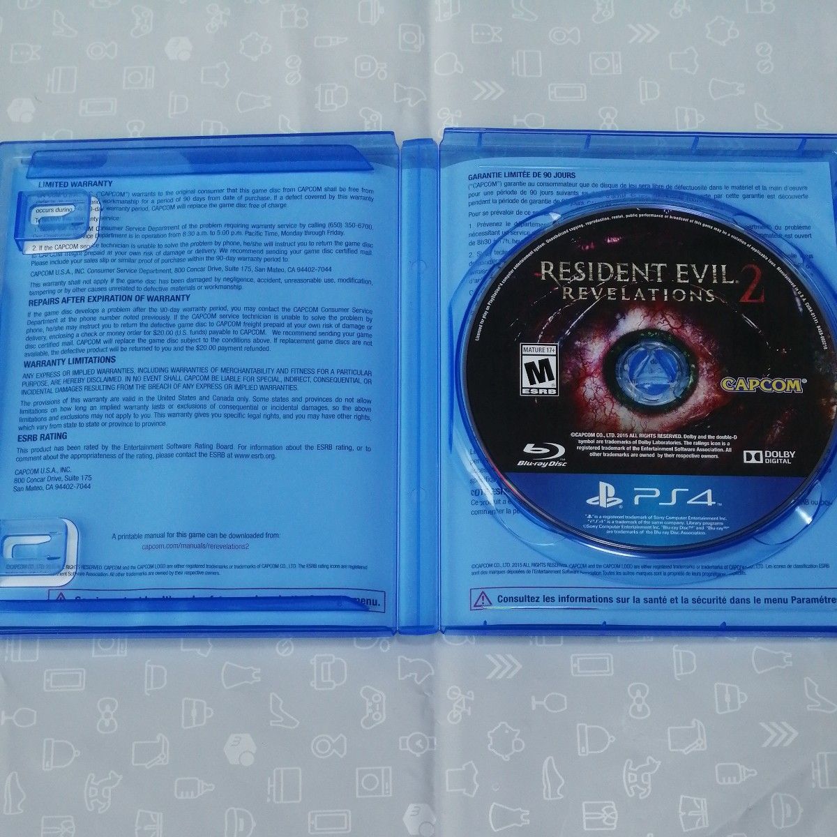 PS4 RESIDENT EVIL 2 REVELATIONS 北米版