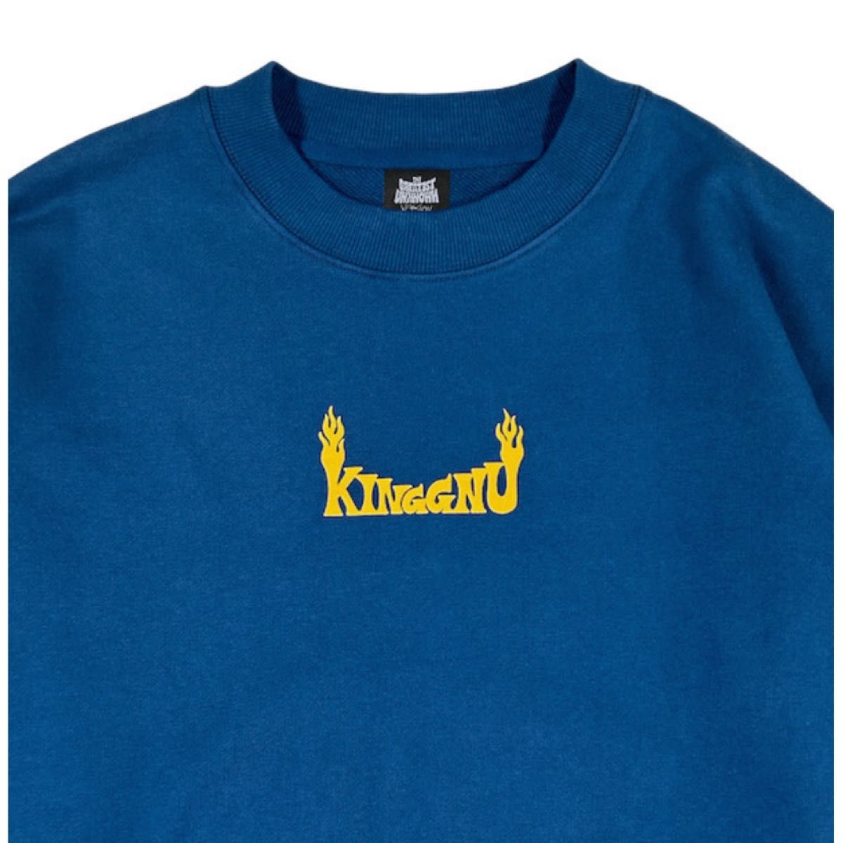 King Gnu THE GREATEST UNKNOWN FLYING GNU SWEAT [BLUE]スウェット　ブルー　青