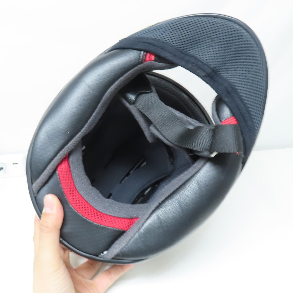 【中古美品】【受注限定モデル】 SHOEI ショウエイ Z-7 TRANSCEND トランセンド フルフェイスヘルメット Mサイズ 和柄 バイク 二輪_画像9