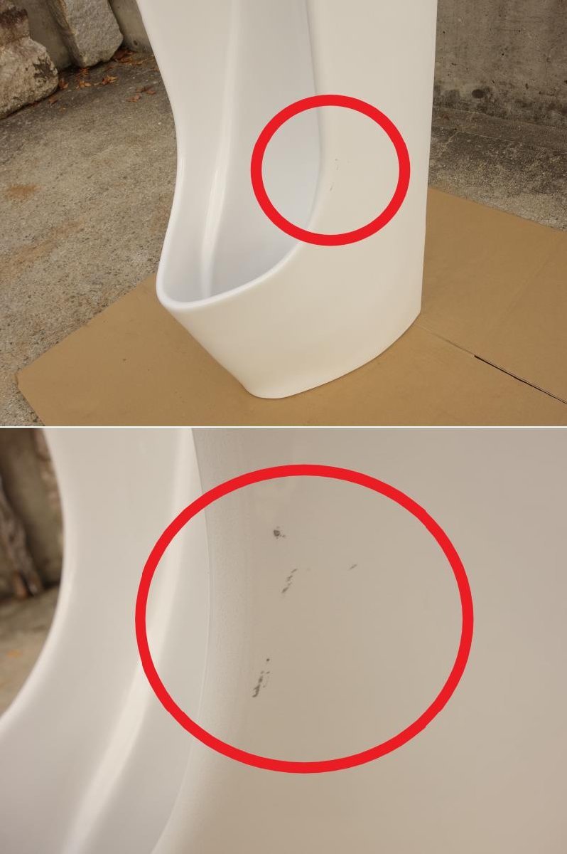中古】D▽TOTO 床置床排水 小便器 自動フラッシュバルブ U507C 中古】D▽TOTO 床置床排水 小便器 自動フラッシュバルブ U507C