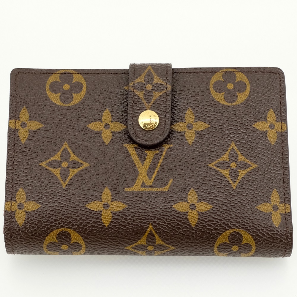 LOUIS VUITTON ルイヴィトン ポルトフォイユ・ヴィエノワ がま口財布 モノグラム M61674_画像1