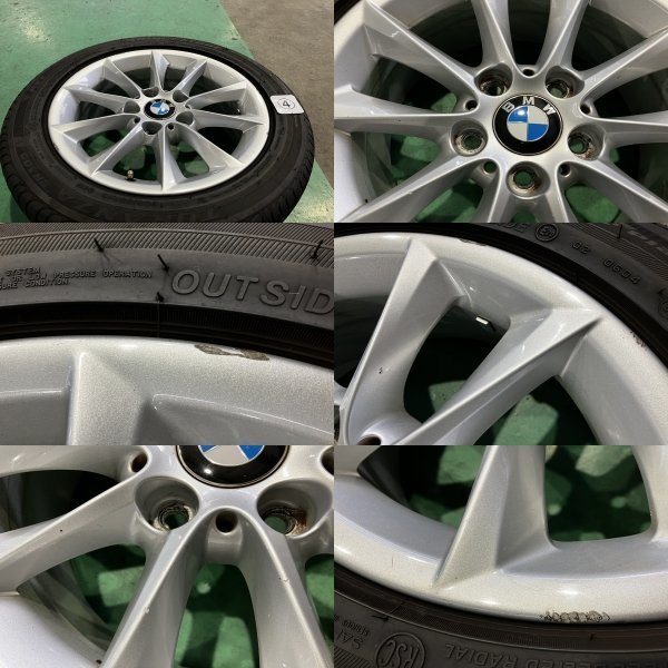 ★BS 夏 22年製!! DBA-1A16 BMW 116i スタイル F20　純正 16インチ アルミ ホイール　4本　16×7J ＋40 PCD120 5穴 ハブ径72.5　205/55R16_画像5