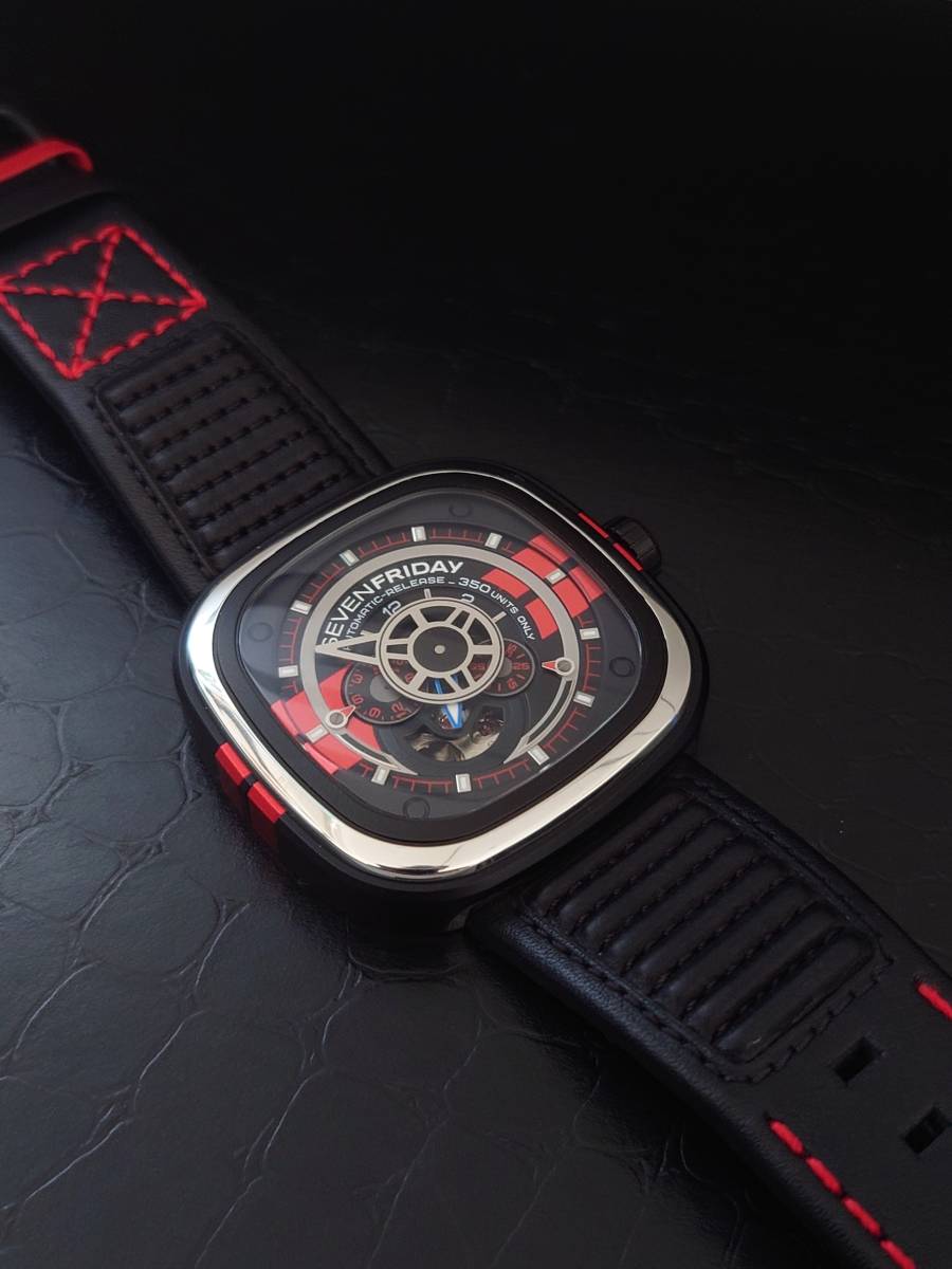 ★セブンフライデー・ＳＦ-Ｐ3　ＢＢ　★世界限定350本★　ＳＳ自動巻き　Ｕｓｅｄ★ＳｅｖｅｎＦｒｉｄａｙ★_画像3