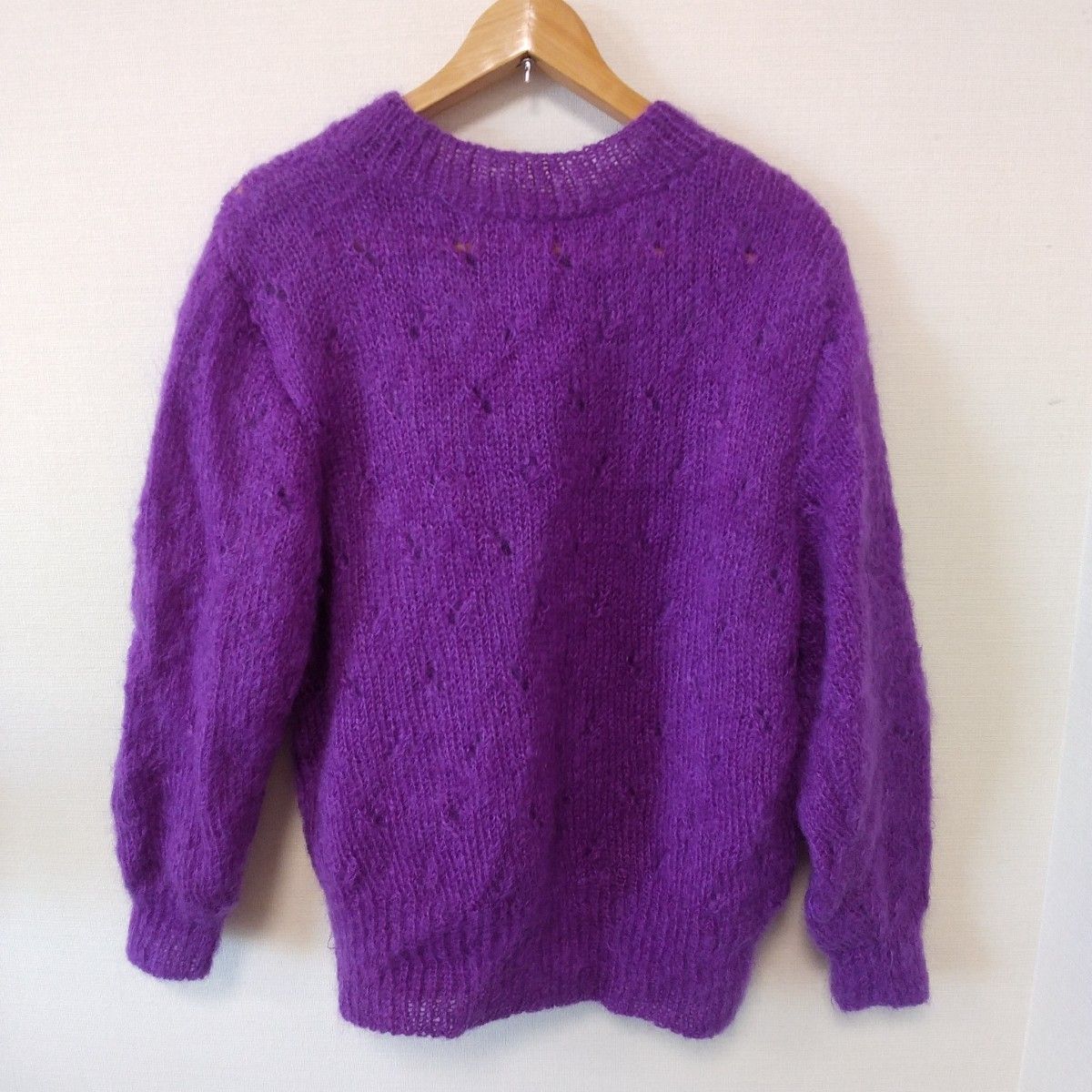 手編みセーター自作のハンドメイド