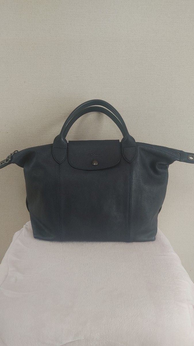 LONGCHAMP ハンドバッグ レザー_画像1