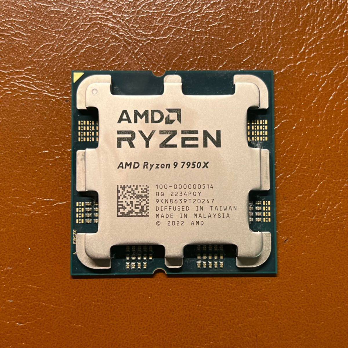 動作確認済 美品 AMD Ryzen 9 7950X AM5 CPU_画像2