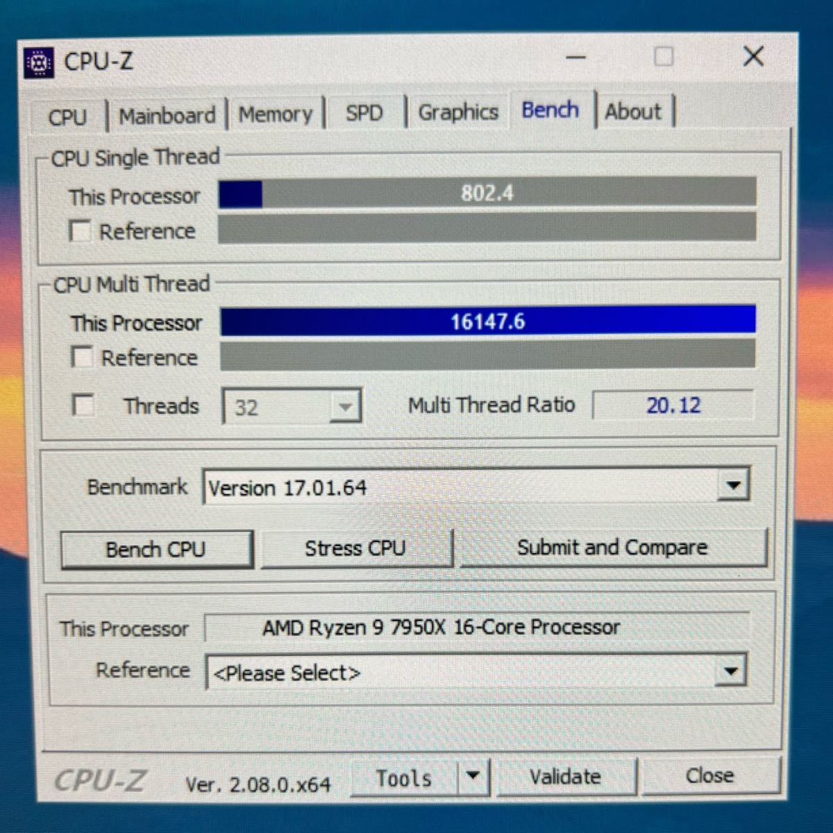 動作確認済 美品 AMD Ryzen 9 7950X AM5 CPU_画像5