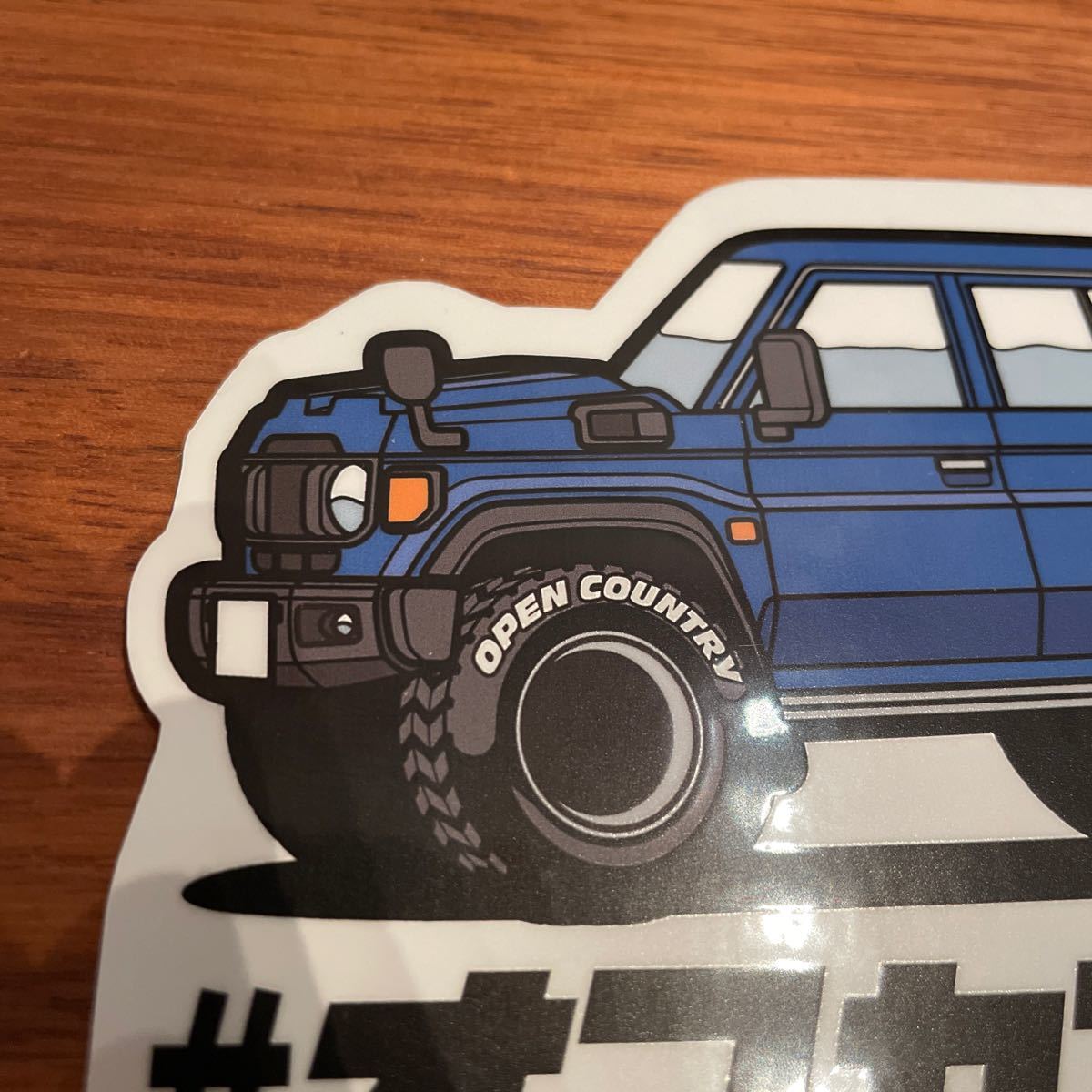 TOYO タイヤ 新型ランドクルーザー 70 ステッカー オープン TOYO タイヤ 新型ランドクルーザー 70 ステッカー オープン