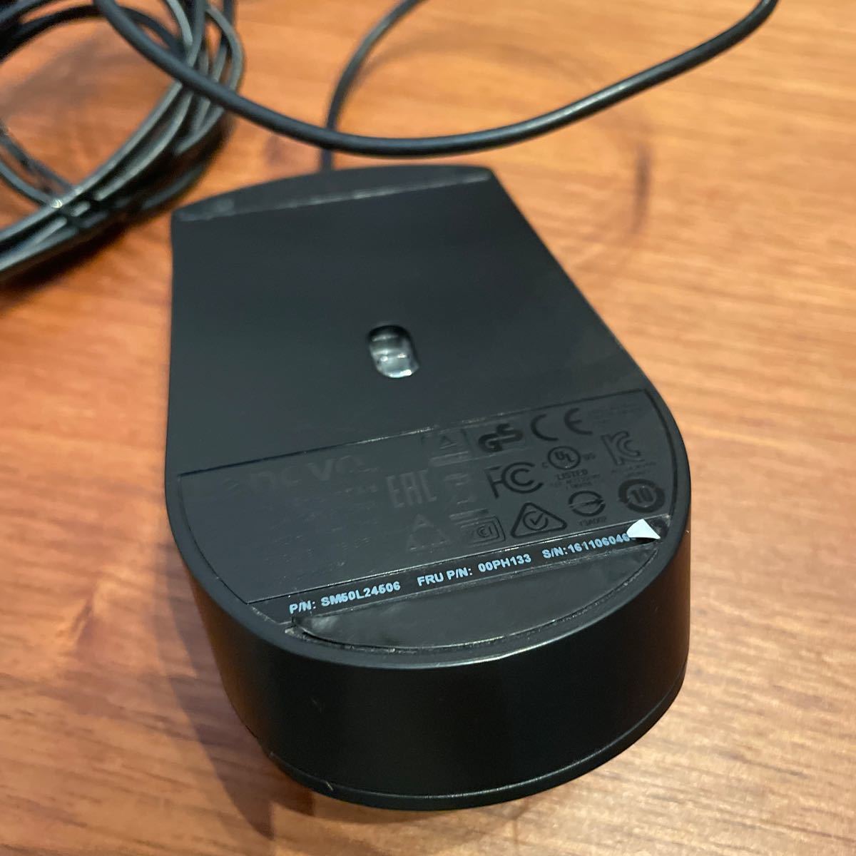Lenovo レノボ USB 光学式 マウス 純正 00PH133 有線マウス 光学 Optical Mouse_画像10