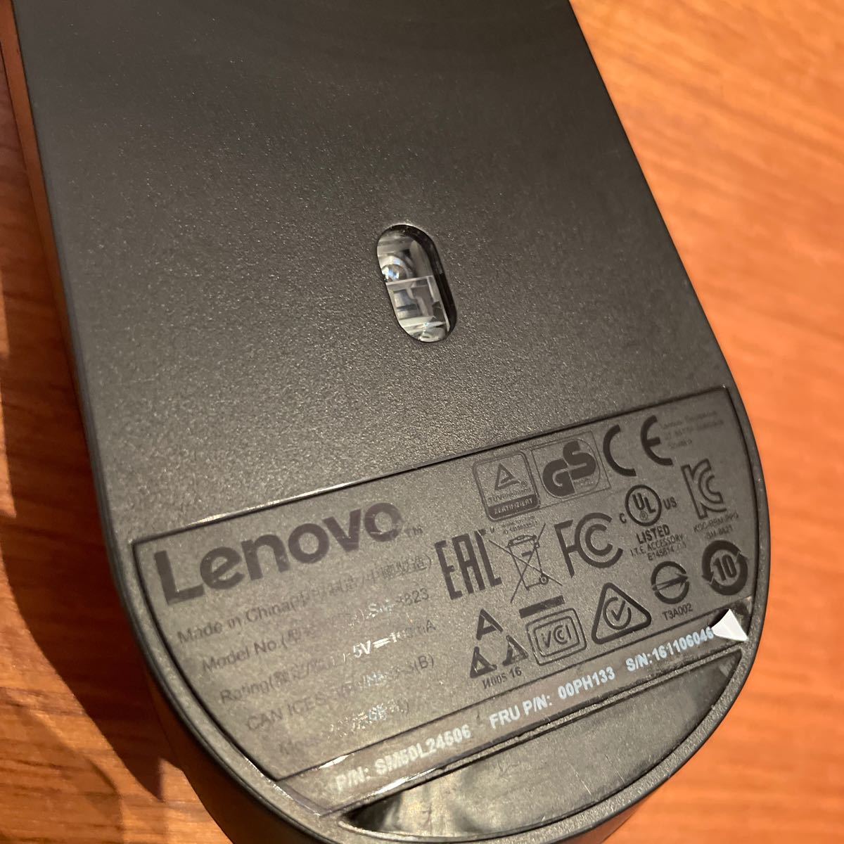 Lenovo レノボ USB 光学式 マウス 純正 00PH133 有線マウス 光学 Optical Mouse_画像6