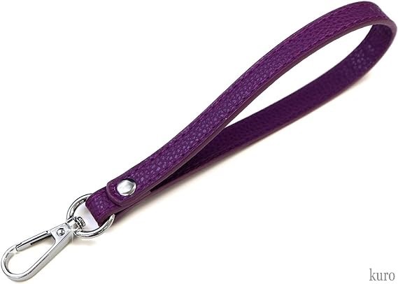  простой дизайн натуральная кожа ремешок для мобильного телефона список ремешок рука ремешок фиолетовый лиловый смартфон камера Carry модный ..