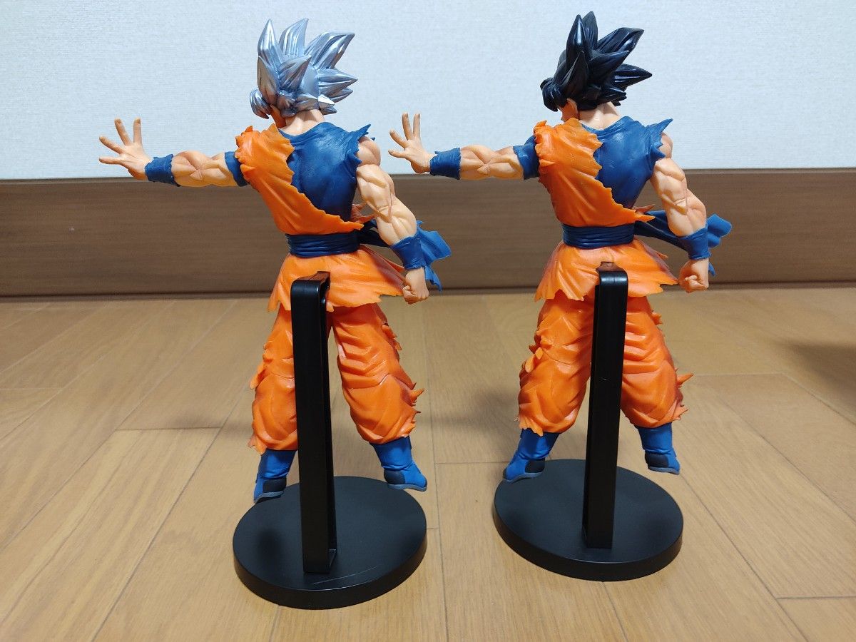 ドラゴンボールヒーローズ  フィギュア10th ANNIVERSARY FIGURE‐孫悟空（身勝手の極意、兆）2体セット