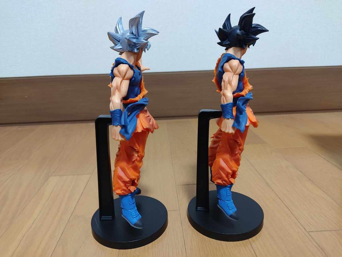 ドラゴンボールヒーローズ  フィギュア10th ANNIVERSARY FIGURE‐孫悟空（身勝手の極意、兆）2体セット