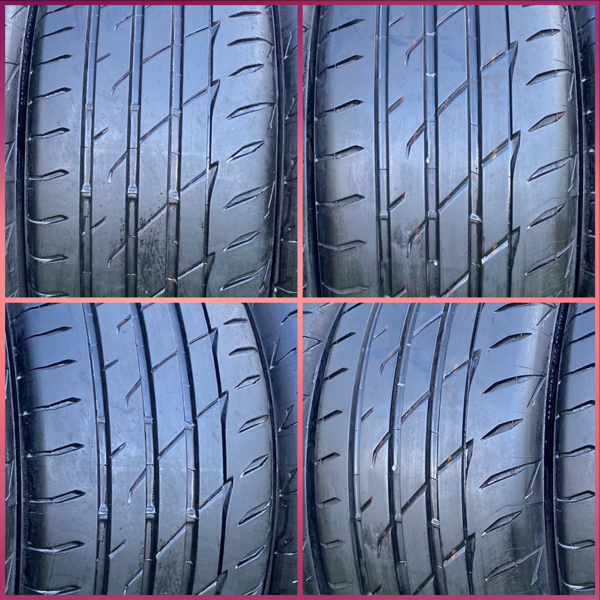 ブリヂストン ポテンザ re004。235/45R17.20年製．8ー9分山4本セット_画像9