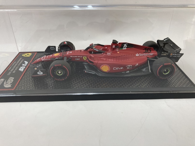 BBR 1/43 フェラーリ F1-75 F1 バーレーンGP2022 No.16 ルクレール 新品_画像1