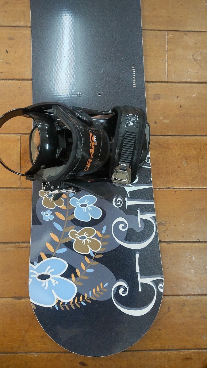 C878 G-Girls 139 139. snowboard & binding DRAKE Kids / lady's for do Ray k present condition goods JUNK