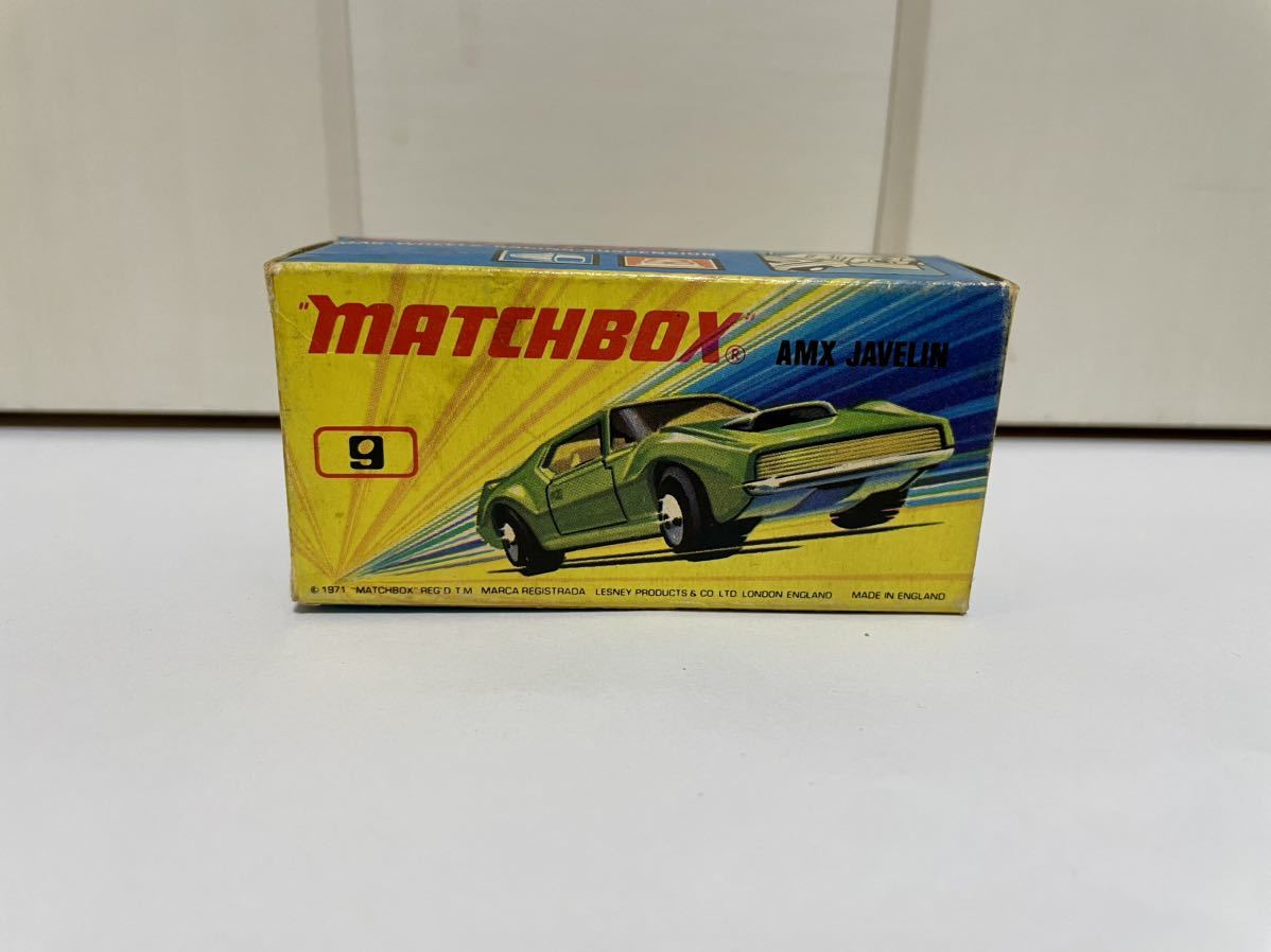 【マッチボックス】MATCHBOX SUPERFAST No.9 AMX Javelin 1972年イギリス製_画像7