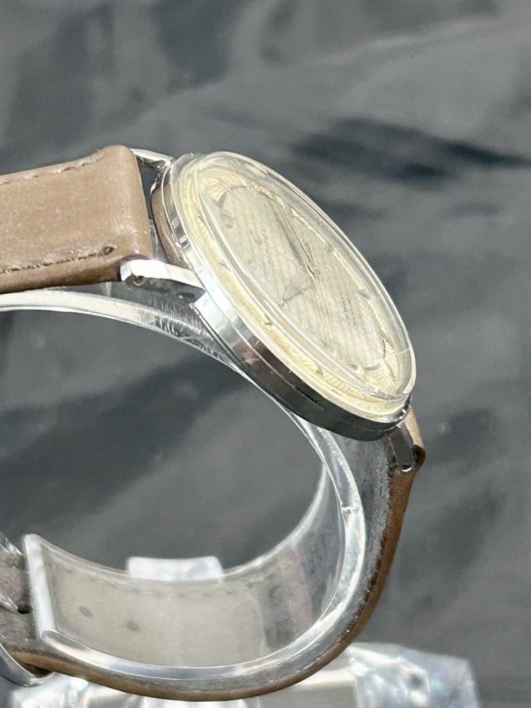 希少 変わり文字盤 シチズン 中三針 S中三針 17石　PHYNOX 手巻き 腕時計 稼働品 昭和30年代 1955年代_画像3