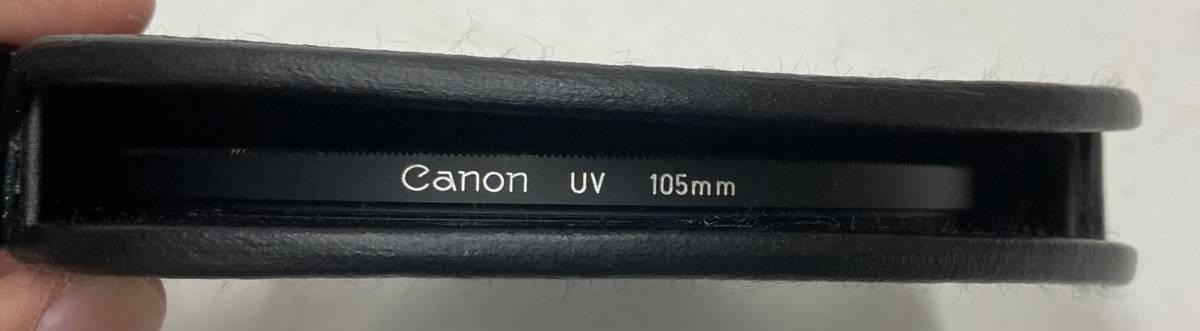 ●整備済即使用可能●Canon UV 紫外線カット フィルター 105mm スタジオ 映画 撮影 機材_画像2