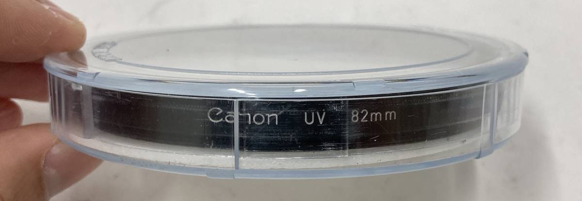 ●整備済即使用可能●Canon UV 紫外線カット フィルター 82mm スタジオ 映画 撮影 機材