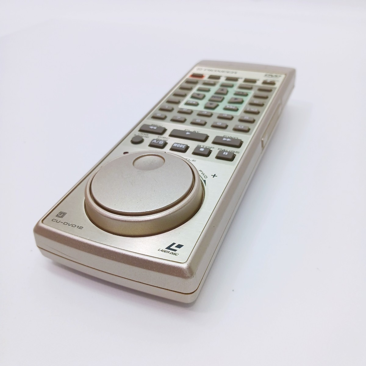 PIONEER リモコン CU-DV012 LDプレーヤー用 DVL-909 LD PIONEER リモコン CU-DV012 LDプレーヤー用 DVL-909 LD