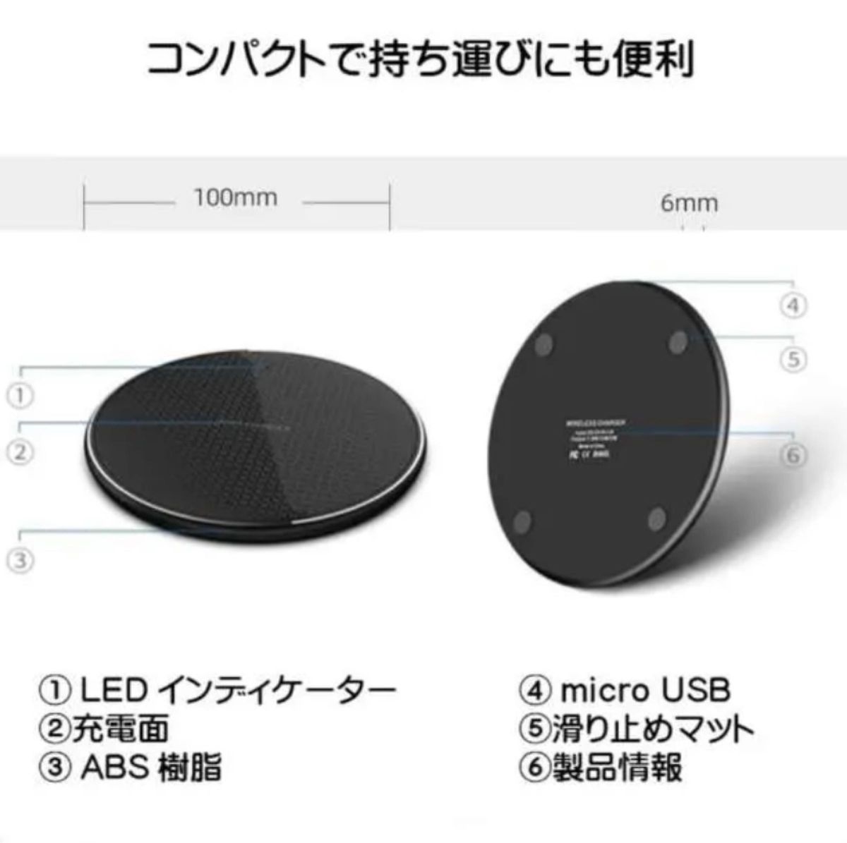 シルバー 急速 ワイヤレス充電器 GALAXY iPhone 13 12 11