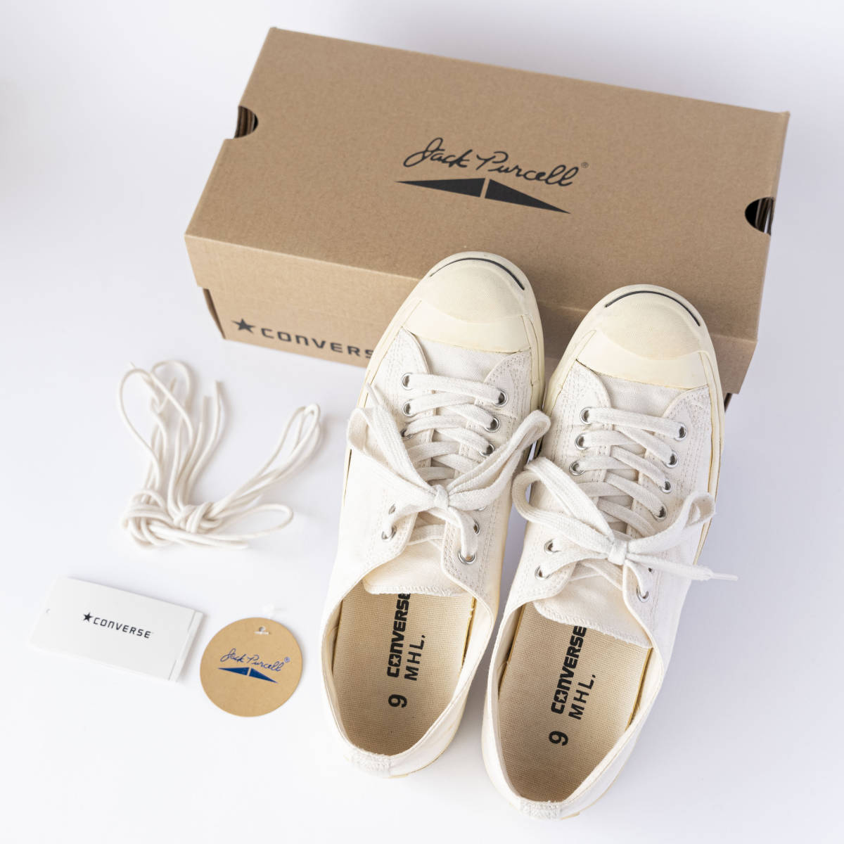 Yahoo!オークション - MHL スニーカー converse jack purce...