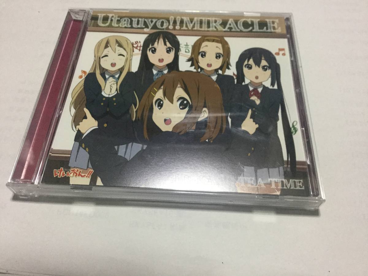 「けいおん!!」オープニング曲～Utauyo!!MIRACLE/放課後ティータイム CD_画像1