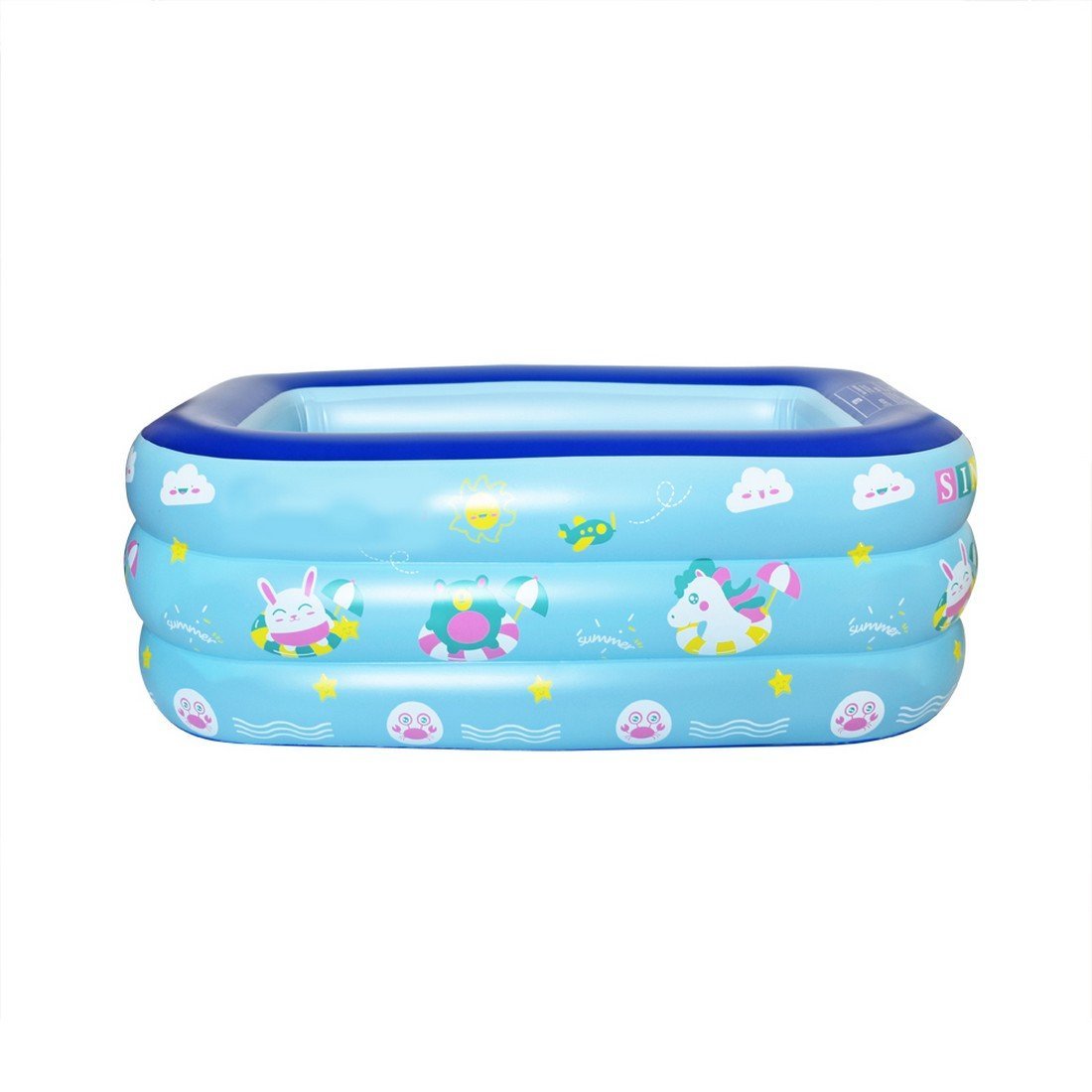  for children pool approximately 130*90*50cm home use vinyl pool heat countermeasure thickness . interior outdoors thickness . leak prevention playing in water . large activity parent . pink 