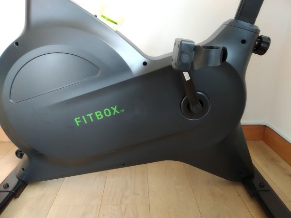 FITBOX LITE フィットボックス FBX-001B_01 負荷8段 サドルカバー付 エアロバイク フィットネスバイク 美品 中古 ヤマト家財便or直接引取OK_画像4