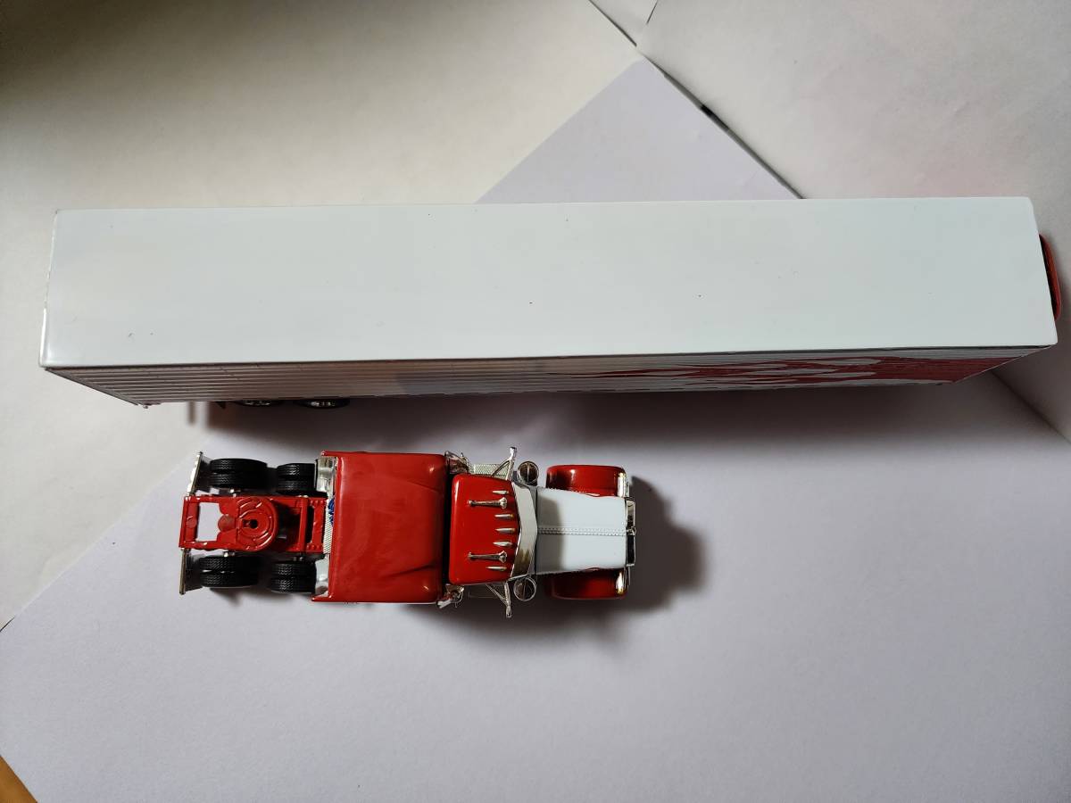 DCP ダイキャストプロモーション 1/64 Peterbilt 379 Red Flames & 53' REEFER TRAILER (現状渡し)_画像9