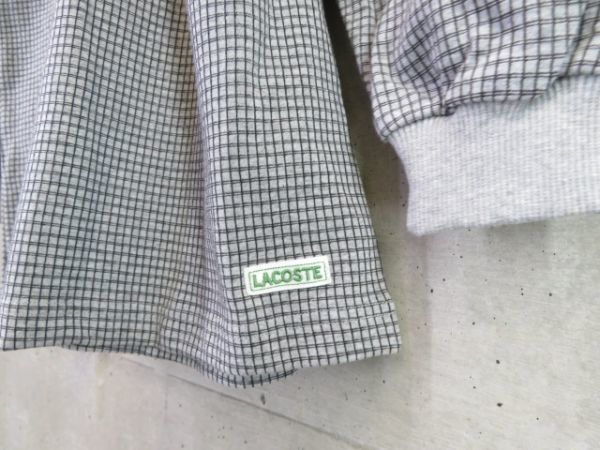 9121s40* новый товар * выставить *LACOSTE Lacoste салон одежда тренировочные брюки джерси верх и низ MA/ пижама / футболка / тренировочные брюки брюки / Vintage 