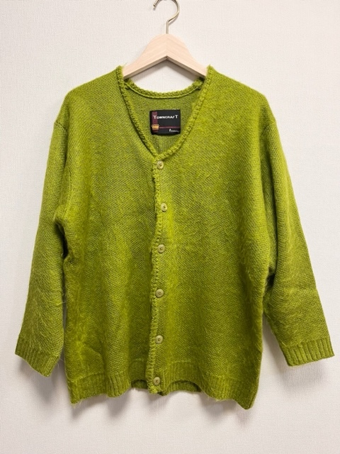 TOWNCRAFT タウンクラフト シャギーニット カーディガン SHAGGY COLOR CARDIGAN サイズ youth ( XS )