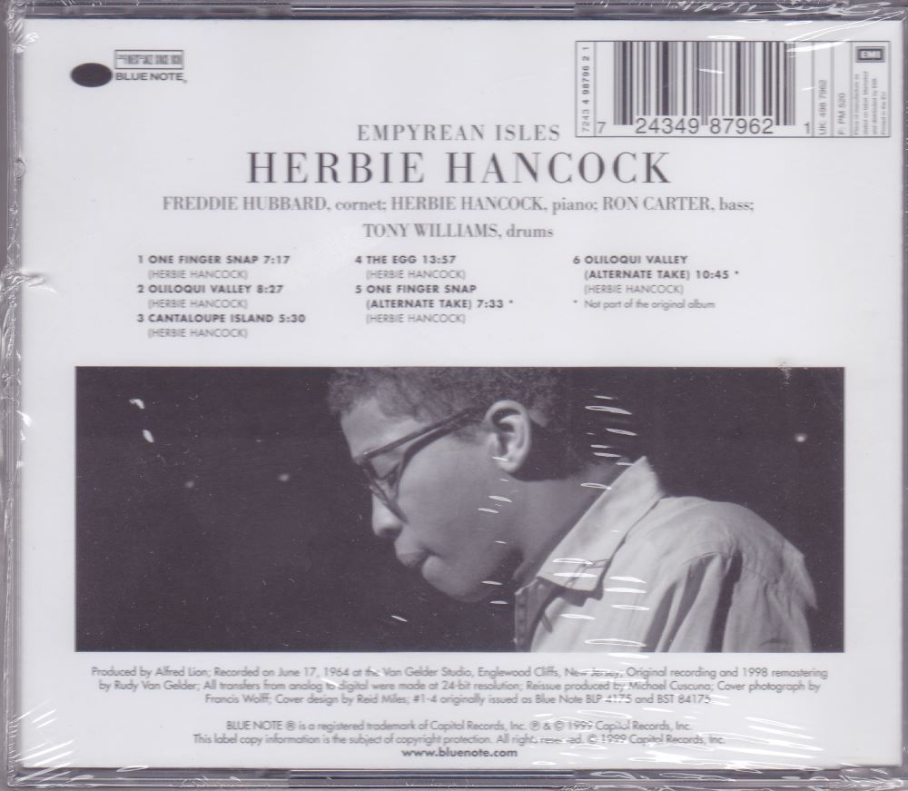 ■新品■Herbie Hancock ハービー・ハンコック/empyrean isles(CD)_画像2