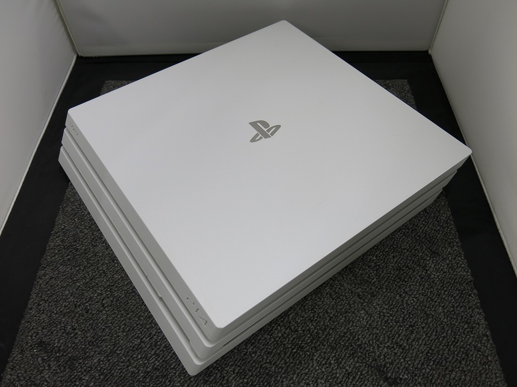 ソニー SONY PlayStation 4 Pro 1.0TB CUH-7200B B02 グレイシャーホワイト_画像2