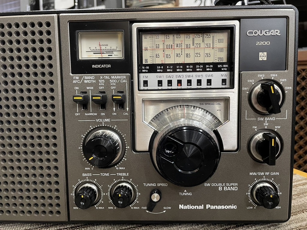 ナショナル National 【整備品】BCLラジオ COUGER RF-2200_画像7