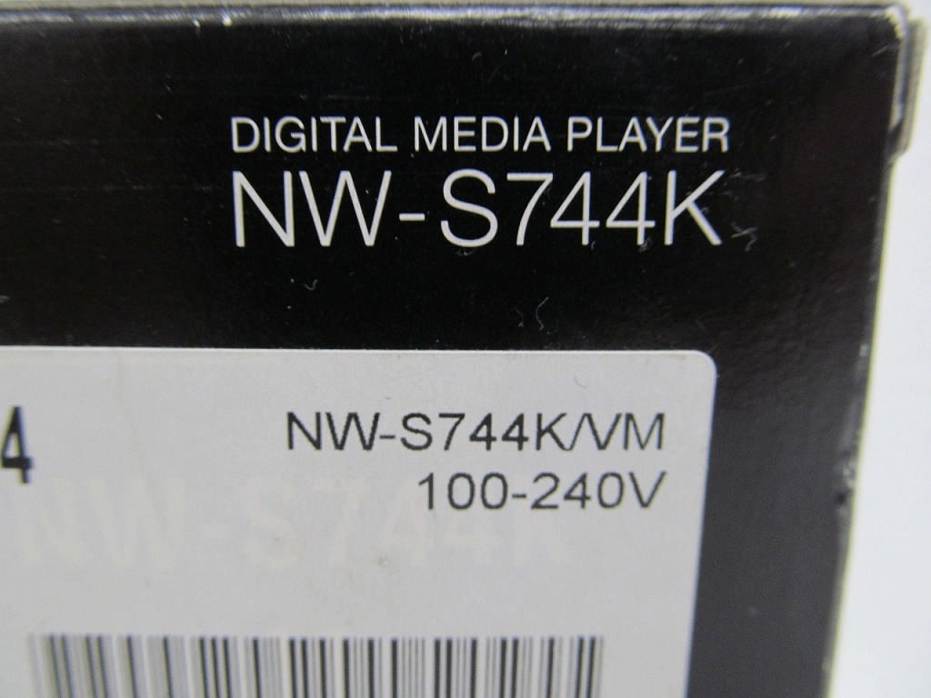 【未使用】 ソニー SONY NW-S744K バイオレット 8GB_画像3