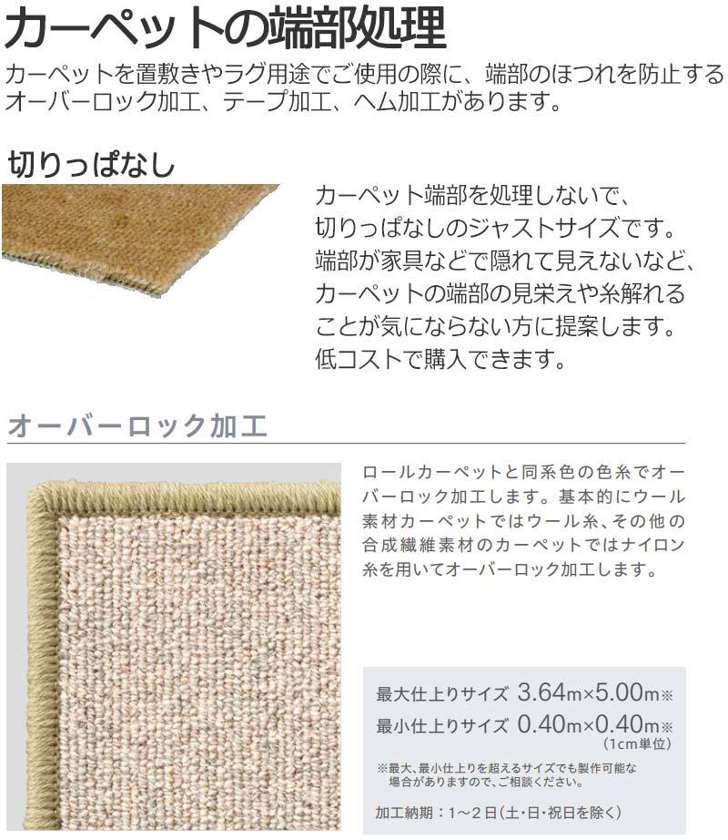 カーペット 1cm刻み カット無料 東リ カーペット グレース GJ2508 廊下敷き(横95×縦286cm)切りっ放しのジャストサイズ_画像7