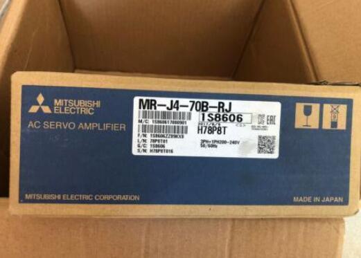 新品【送料無料★MITSUBISHI/三菱 MR-J4-70B-RJ サーボアンプ 【６ヶ月保証】_画像1