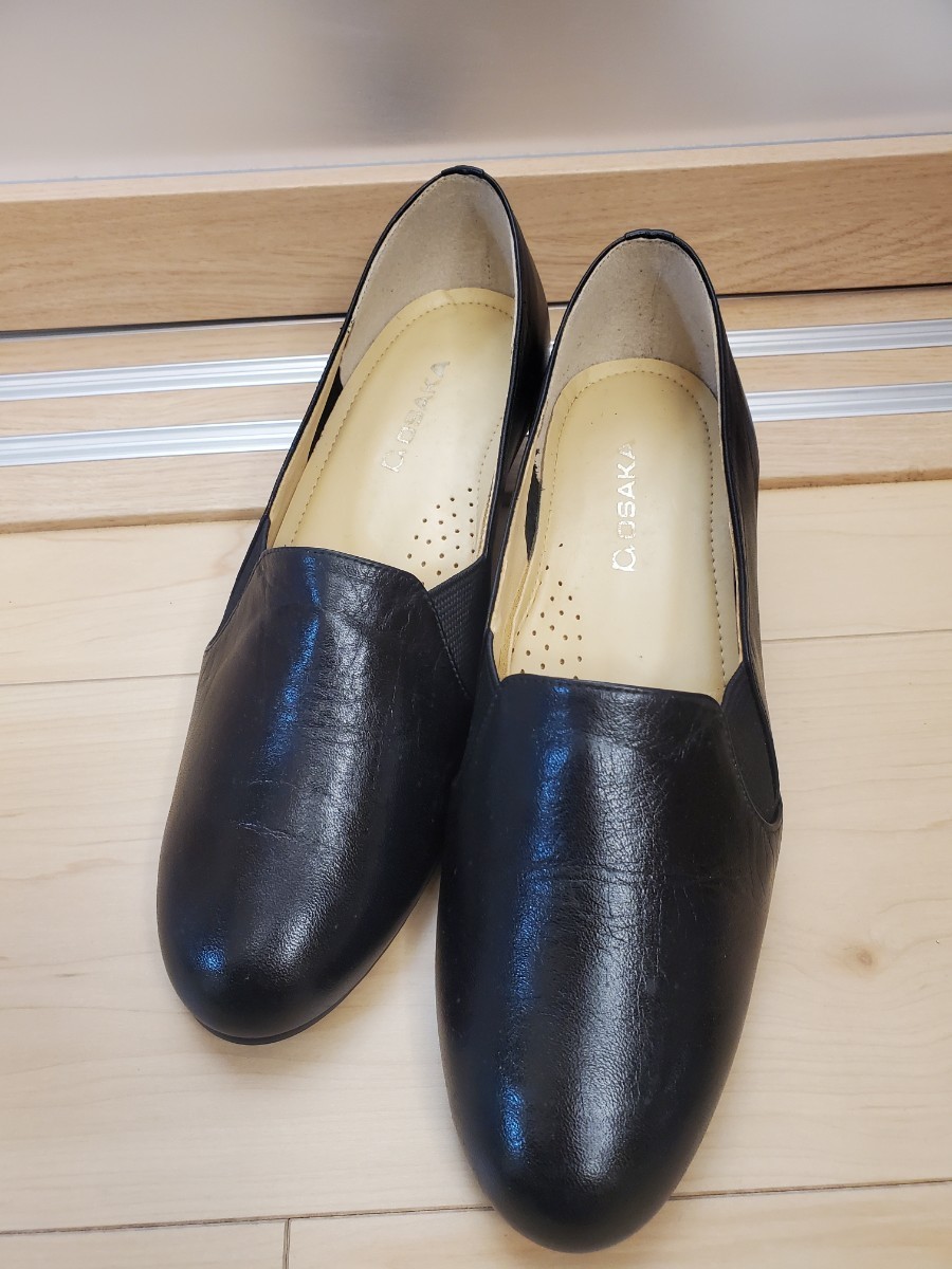  туфли-лодочки коричневый n ключ каблук 24cm чёрный Loafer кожа обувь 